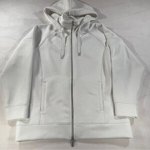 CALIA by Carrie Underwood White Zip-Up Hoodie with Zipper